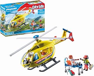 71203 Rescue Helicopter - City Life - Rescue - Intervention in High Mountains with Emergency Equipment - City Action Ville & Métiers - From 4 years old - Image 1
