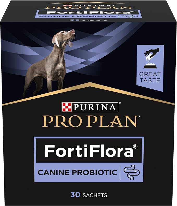 Purina Pro Plan Canine FortiFlora - Probiotic Supplement for Dogs Box of 30 Bags - Image 1