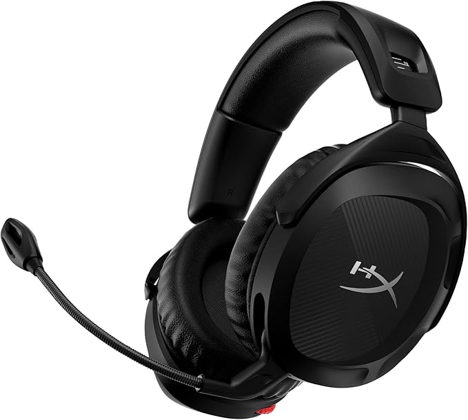HyperX Cloud Stinger 2 Wireless Gaming Headset - PC Compatible - Swivel Microphone with Auto Audio Cut, Comfortable Memory Foam, 20 Hours of Battery Life - Image 1