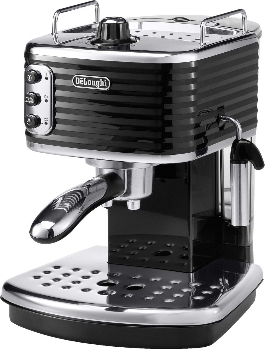 Delonghi Scultura Espresso Machine, Black, 1100 W - Image 1