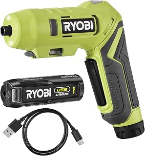 Screwdriver 4V - 1.3 Ah - 5 Nm - 2 speeds - Quick Turn for easy work in hard-to-reach places - charger - Delivered in transparent zip box with 10 screwdriver bits - Image 1
