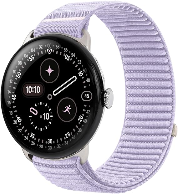 SimpleThings Pixel Watch 2/1/3 4 (41mm) Sport Loop Nylon Strap for Google Watch 4/3/2/1 (41mm) Men Women Breathable Soft - Image 1