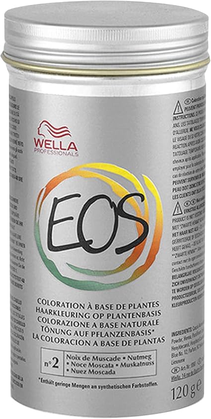 Wella - White Hair Colour - Herbal Powder - Wella EOS Nutmeg Colour - 120g - Image 1