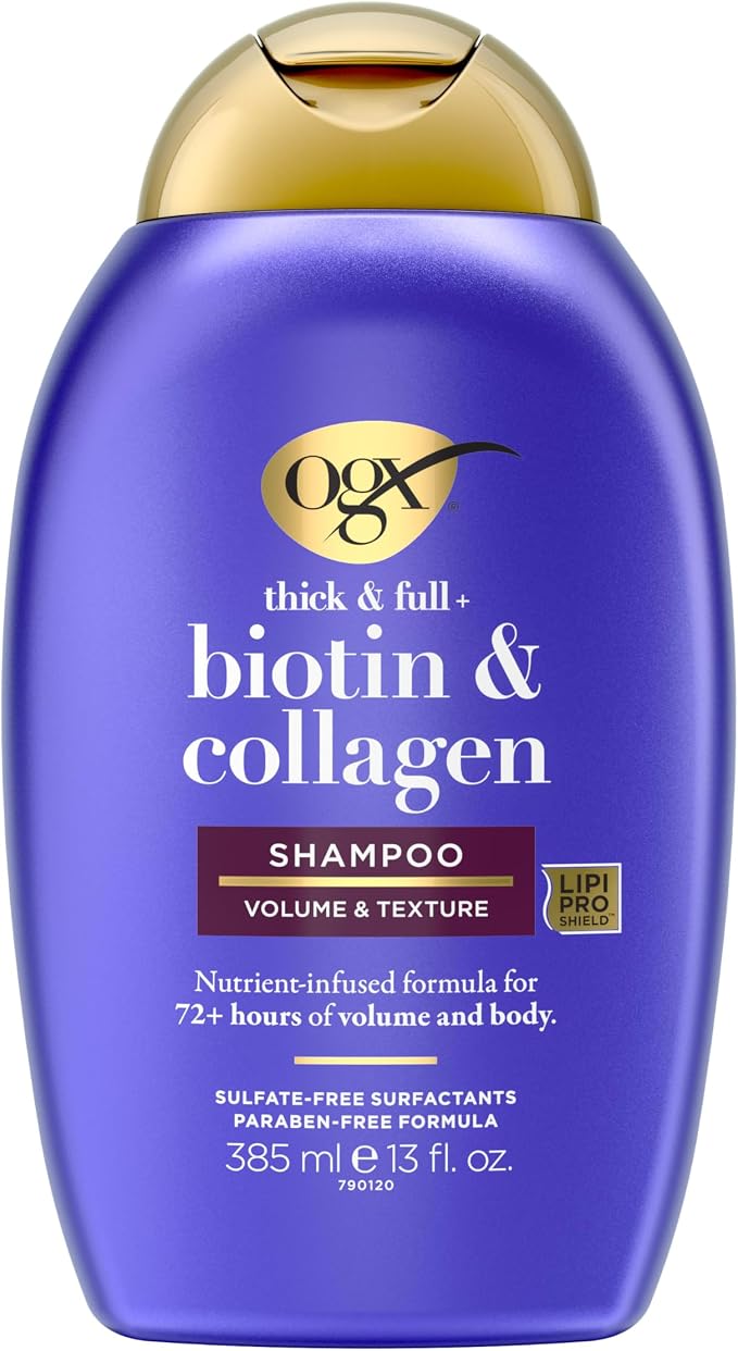 OGX Shampoo, Thick & Full Biotin & Collagen, 13oz by OGX [Beauty] (English Manual) - Image 1