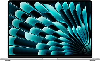 Apple MacBook Air 15 inch Laptop with M4 Chip: Designed for Apple Intelligence, 15.3-inch Liquid Retina Display, 16GB Unified Memory, 256GB SSD Storage, Touch ID, Silver - Image 1