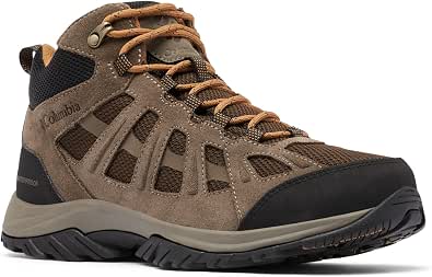 Columbia Men's Redmond 3 Mid WP (Former Collection) Hiking & Trekking Boots, Cordovan Elk, 40.5 EU - Image 1