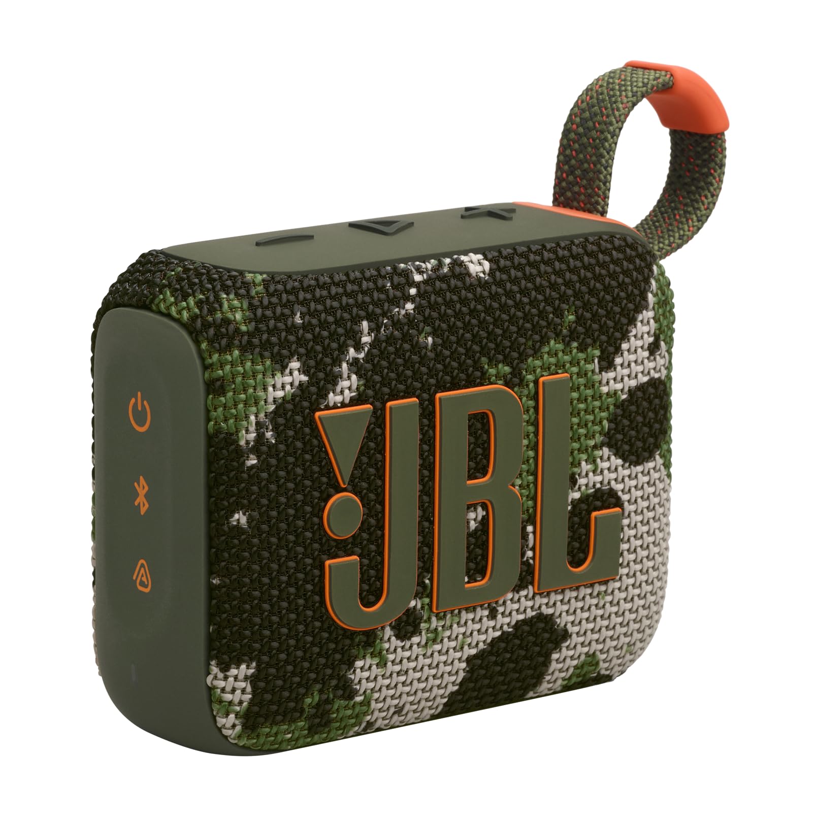 JBL GO 4 Ultra Portable Bluetooth Speaker, JBL Pro Sound, Powerful Bass, 7 Hours Playtime Boost Function, IP67 Water and Dust-Proof, Camouflage Pattern - Image 1
