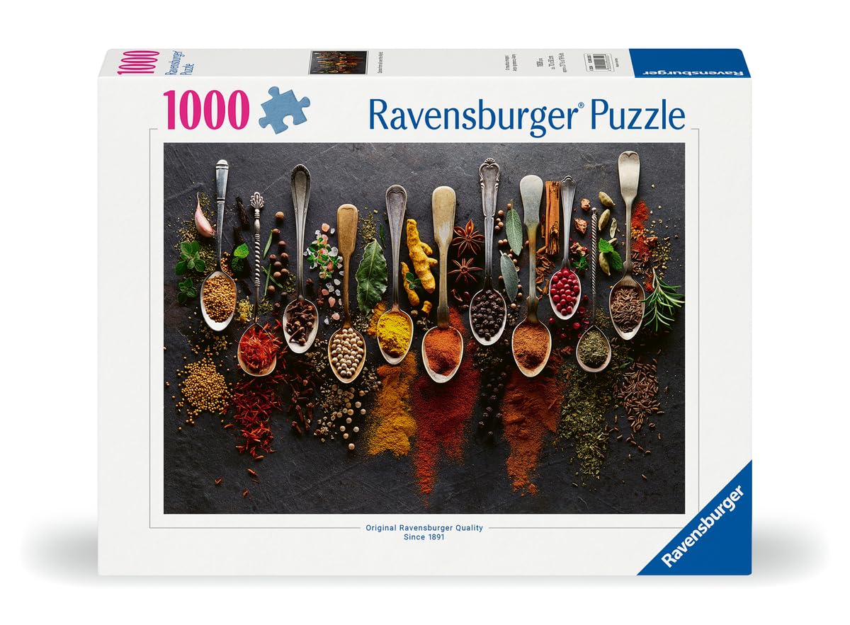 Ravensburger - Adult jigsaw puzzle - 1000 piece jigsaw puzzle - spices from all over the world - Adults and children from 14 years old - Premium jigsaw puzzle - Escape - 12000355 - Image 1