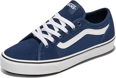 Vans Men's Filmore Decon Suede Sneakers, Black/White - Image 1