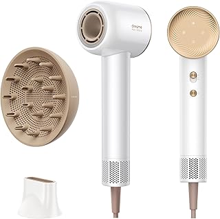 Hair Glory Combo Professional Hair Dryer,Fast Drying,High Speed Motor 110000 RPM,Airflow 70m/s,Powerful Negative Ion Technology,Lightweight,Low Noise,Temperature Control - Image 1
