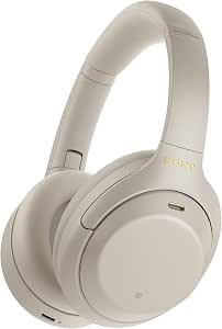 Sony WH1000XM4 | Wireless Noise Cancelling Bluetooth Headphones, 30 Hours Playtime, with Mic for Phone Calls, Optimized for Amazon Alexa and Google Assistant, Silver - Image 1