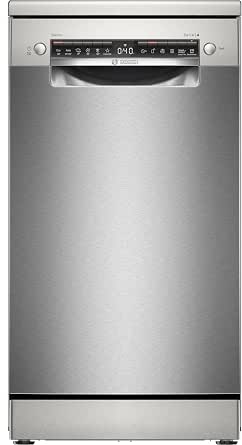 Bosch SPS4EMI61E, Series 4, Dishwasher 45 cm, Freestanding, Brushed steel anti-fingerprint          [Energy Class D] - Image 1