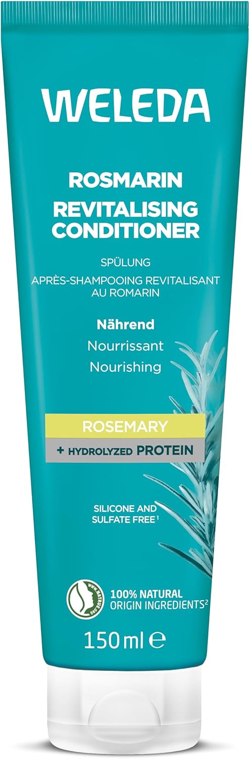 WELEDA - Après-Shampooing revitalisant au Romarin - Nourrissant - Nourrit sans alourdir - Natrue - 150 ml - Image 1