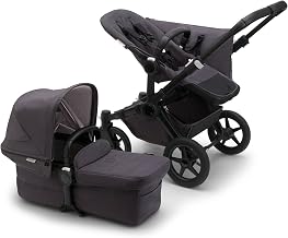 Poussette Bugaboo Donkey 5 Mineral mono BLACK - WASHED BLACK - Image 1