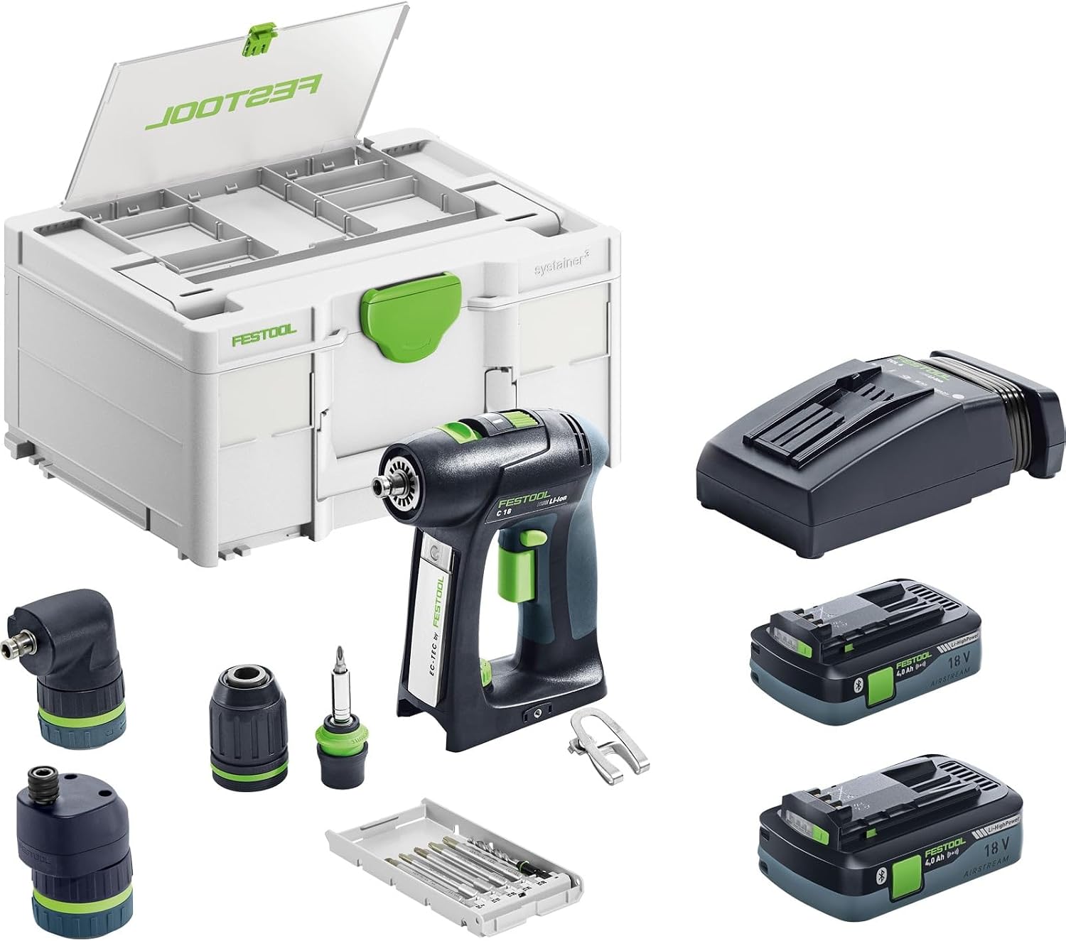 Cordless drill driver C 18 HPC 4,0 I-Set | 577617 - Festool - Image 1