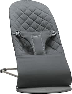 BabyBjörn Bliss Lounger, Woven, Classic quilting, Anthracite - Image 1