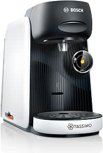 Bosch Tassimo Finesse Friendly Multi-Drink Coffee Machine, TAS163E, Over 70 Hot Beverages, IntensityBoost, Coffee Pod Maker, Intellibrew, White - Image 1