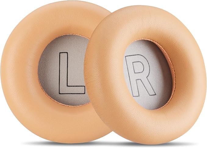 AHG Accessory House Sheepskin Earpads for Bang & Olufsen Beoplay H9 3rd Gen Headphones (Not Compatible with H9/H9i) and Beoplay HX Premium Sheepskin Headphones Brown - Image 1