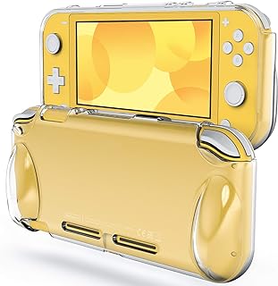 JETech Coque pour Nintendo Switch Lite 2019, Housse de Poignée avec Absorption des Chocs et Design Anti-Rayures (HD Clair) - Image 1