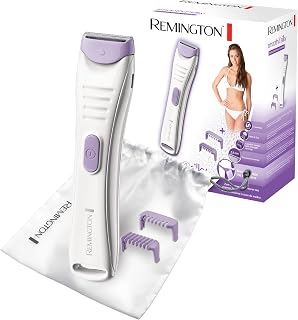 Women's Intimate Trimmer [Precision and Comfort] Bikini Trimmer (Rechargeable, Slim & Lightweight, for Travel, Anti-Irritation, Clogs: 2 and 4 mm, Lithium Battery, Waterproof, Pouch) BKT4000 - Image 1