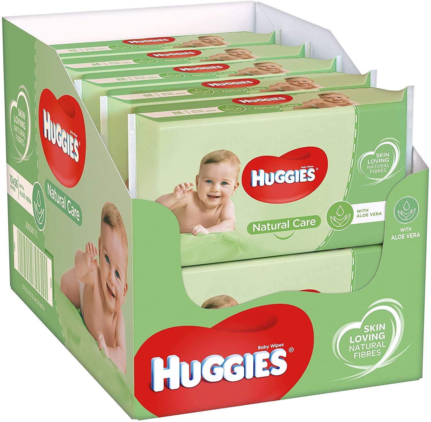 560 Hygiene Cleaning Wipes Newborn Children Huggies Unistar Wipes - Image 1