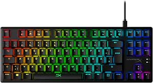 HyperX Alloy Origins Core RGB Mechanical Gaming Keyboard, No Numeric Keypad, HyperX Red Switches (QWERTZ) - Image 1