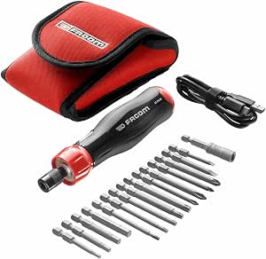 FACOM - E-PROTWIST assisted screwdriver in case + 15 bits - ATPA4V.J16PB - Image 1