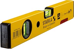 STABILA Magnetic level Type 70 M, 30 cm, lightweight aluminium profile, strong rare earth magnet system, 1 horizontal and 1 vertical, Made in Germany - Image 1