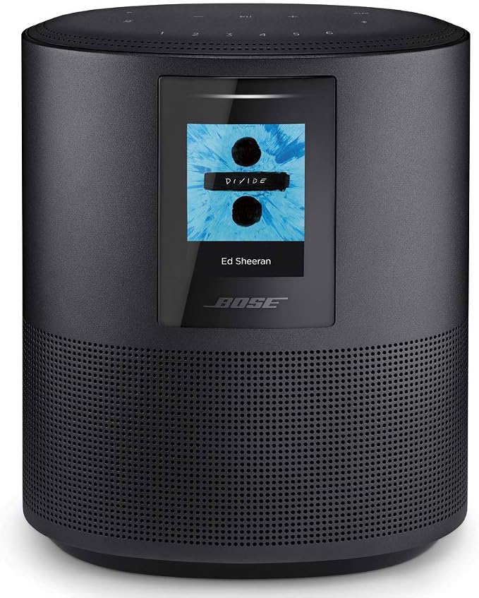 Bose Home Speaker 500 Speakers with Amazon Alexa and Built-in Google Assistant - Black - Image 1