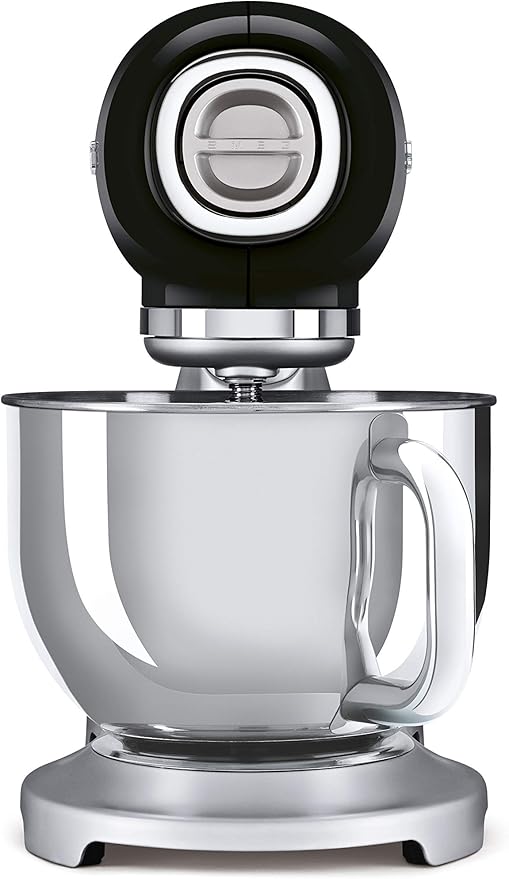 Smeg SMF02BLEU Food Processor 4.8 L Black Steel 18/10 - Image 1