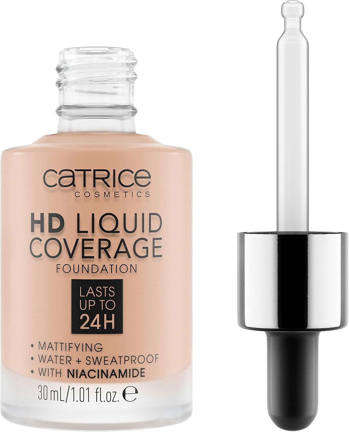 Catrice - HD Coverage Liquid Foundation - 20 Pink Beige - Image 1