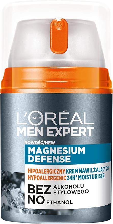 L'Oréal Paris Men Expert Magnesium Defense Hypoallergenic Moisturizer 50 ml - Image 1