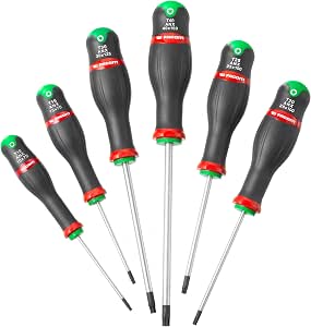 Facom ATX.J6 Set of 6 PROTWIST® SCREWDRIVERS for TORX® Screws, Black - Image 1
