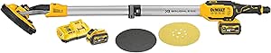 DeWalt DCE800T2-QW Sander for Plaster - XR 18V 6Ah - Brushless - 225 mm - 2 Batteries Silver - Image 1