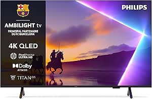 Philips Ambilight 65PUS8500 4K LED Smart TV - 65 Inch Screen with Pixel Precise Ultra HD Platform, Titan OS and Dolby Atmos Sound, Compatible with Alexa and Google Voice Assistant          [Energy Class E] - Image 1