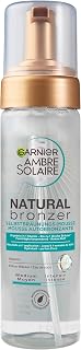 GARNIER Ambre Solaire - Natural Bronzer - Mousse Autobronzante Hydratante - Hâle Progressif & Sur-Mesure - Eau de Coco & Glycérine - Vegan & Cruelty Free - Visage & Corps - 200 ml - Image 1