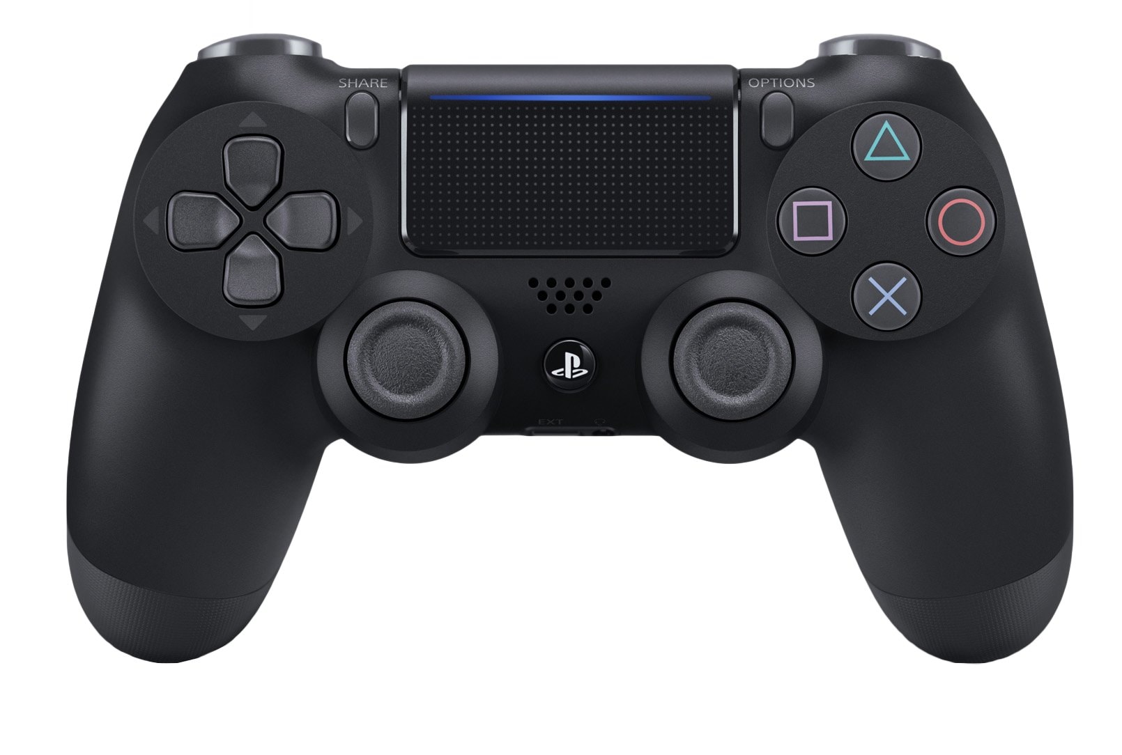 Playstation Sony, Manette PS4 DUALSHOCK 4 Officielle, Accessoire 4, Sans Fil, Batterie Rechargeable, Bluetooth, Couleur : Jet Black - Image 1