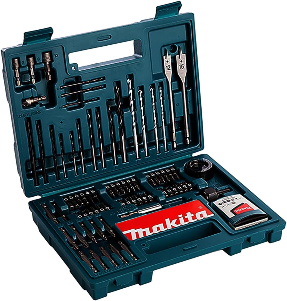 Makita B-53811 Accessory Set, Multi-Colour, 100 Pieces - Image 1