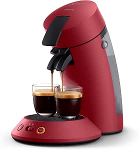 Philips CSA210/91 coffee pod maker SENSEO Original+, Red - Image 1