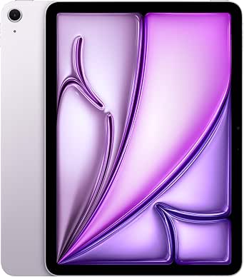 Apple iPad Air 11 Inch with M3 Chip: Apple Intelligence, Liquid Retina Display, 128GB, Front/Rear Cameras 12MP Cameras, Wi-Fi 6E, Touch ID, One-Day Battery Life - Purple - Image 1