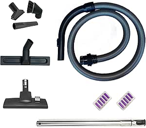 Complete Service Kit Compatible with Miele CX1 Blizzard Series | Powerline | Comfort | Flex | Excellence | Cat and Dog | Includes Telescopic Extension Tube, Hose, Floor Tools - Image 1