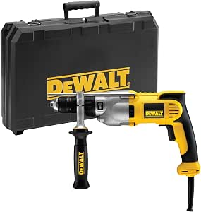 DEWALT - Impact Drill - DWD524KS-QS - Drill with Case and Multi-Position Side Handle - 2 Speeds 0-1250/3500rpm - 13mm Steel Self-Tightening Chuck - 1100W - Image 1