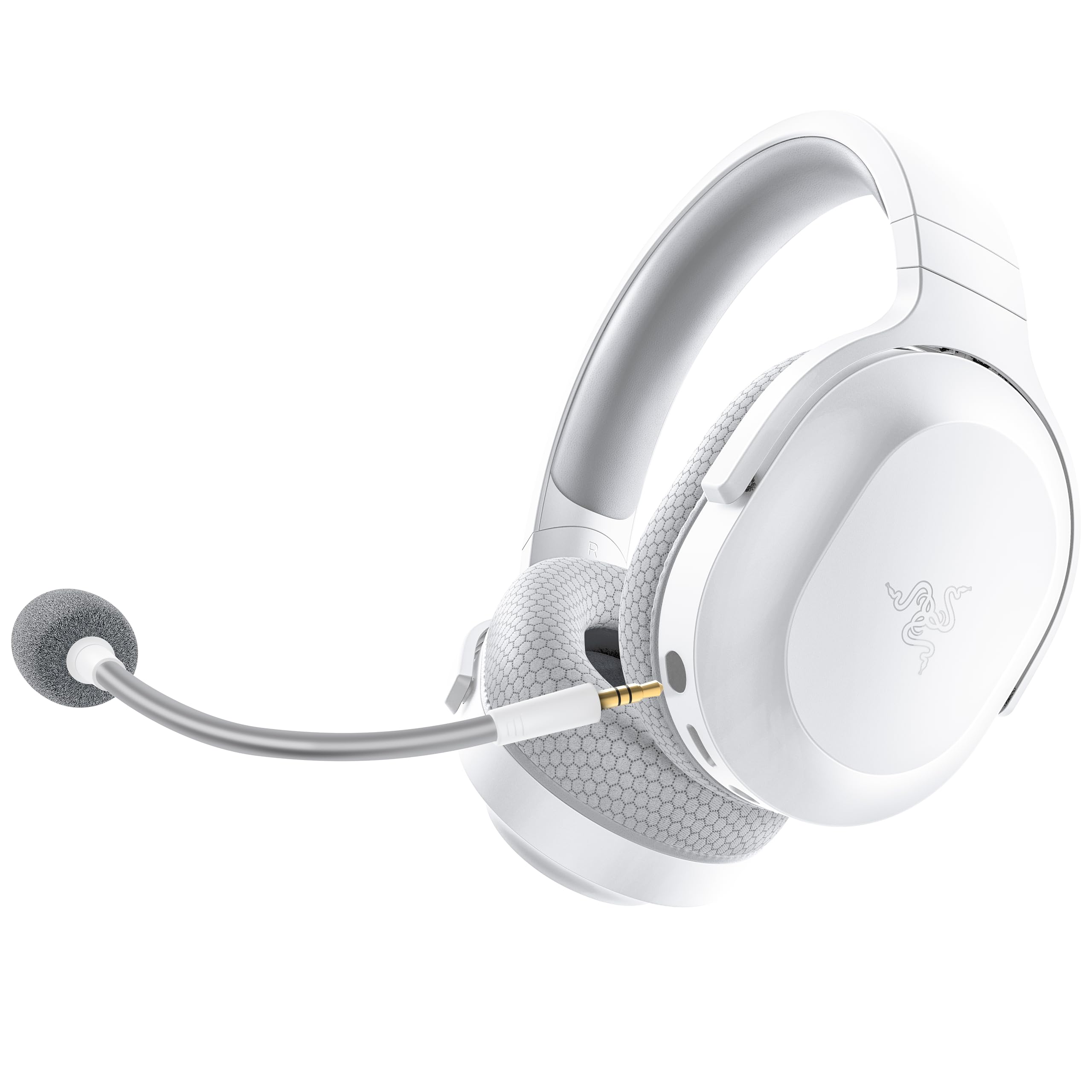 Razer Barracuda X - Multiplatform Wireless Gaming Headset (SmartSwitch Dual Wireless, Ergonomic Design, Triforce 40mm, Cardioid Microphone, 50H Battery, USB-C) Mercury White - Image 1