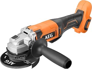 AEG - Meuleuse 125 mm sans fil 18 Volts [PRO18V] - Changement de lame sans outil - livrée avec une carter et un disque (sans batterie) - BEWS18-125X2-0 - Image 1