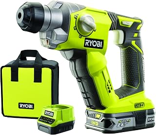 RYOBI - Perforateur SDS+ Sans Fil 18V ONE+ R18SDS-125S – 4 Modes, Mandrin SDS+, Batterie 2.5Ah + Chargeur Inclus, Idéal Béton et Maçonnerie - Image 1