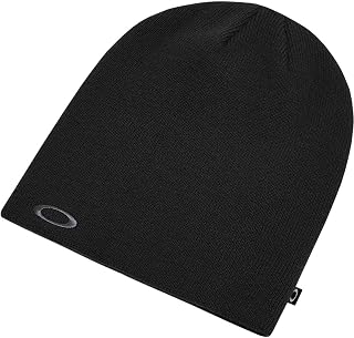 Fine Knit Beanie Men Worn Olive - Image 1