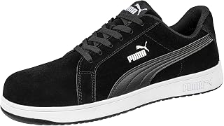 Chaussures de sécurité Iconic Suede S1PL Noires - Image 1