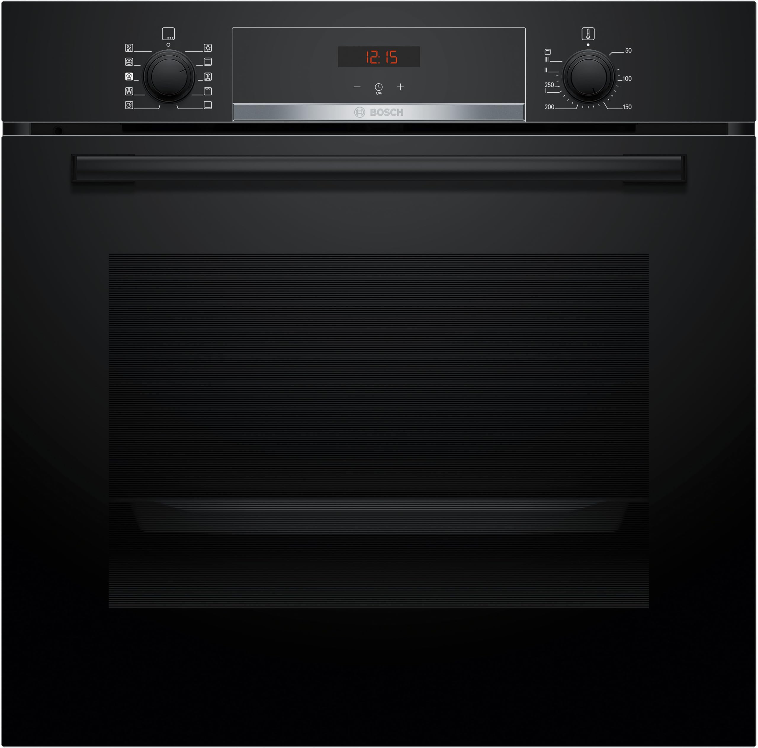 Bosch HQA534BB3, Series 4, Oven, Built-in, Black - Image 1