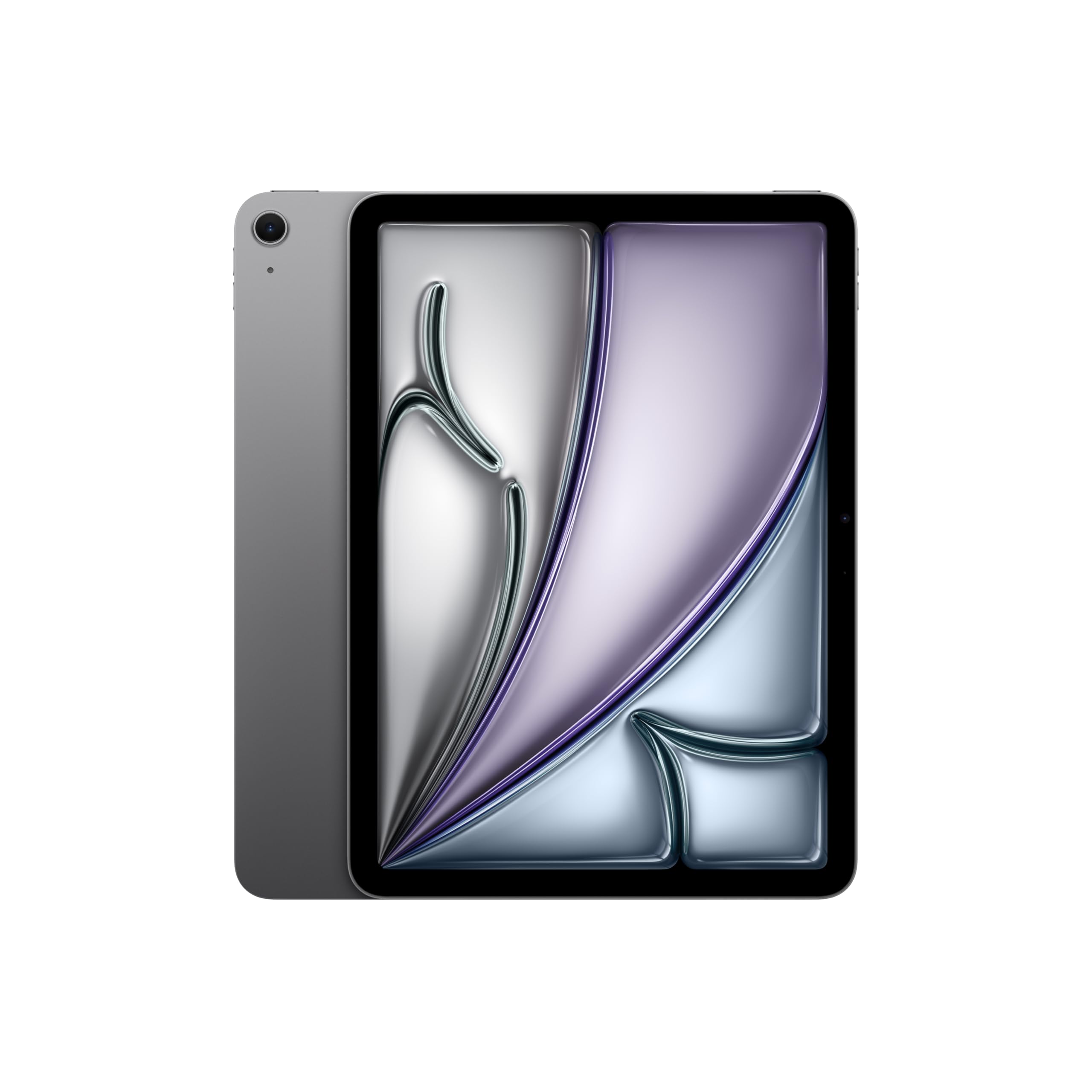 Apple iPad Air 11 Inch with M3 Chip: Apple Intelligence, Liquid Retina Display, 128GB, 12MP Front/Rear Cameras, Wi-Fi 6E, Touch ID, One Day Battery Life - Space Gray - Image 1