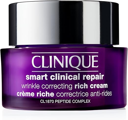 Clinique Smart Clinical Repair Crème Visage Correctrice Anti-Rides à l'Acide Hyaluronique + Peptides | Anti-Âge + Hydratante - Image 1